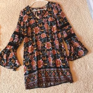 Floral boho dress (Target)
